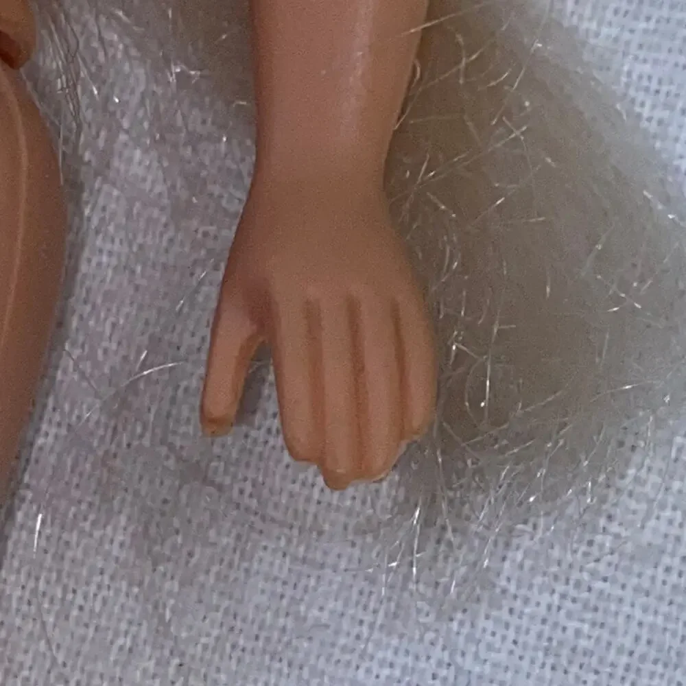 Vtg Katie Clone Fashion Doll 7 in Blonde Blue Eyes 1990s Articulated KidKore
